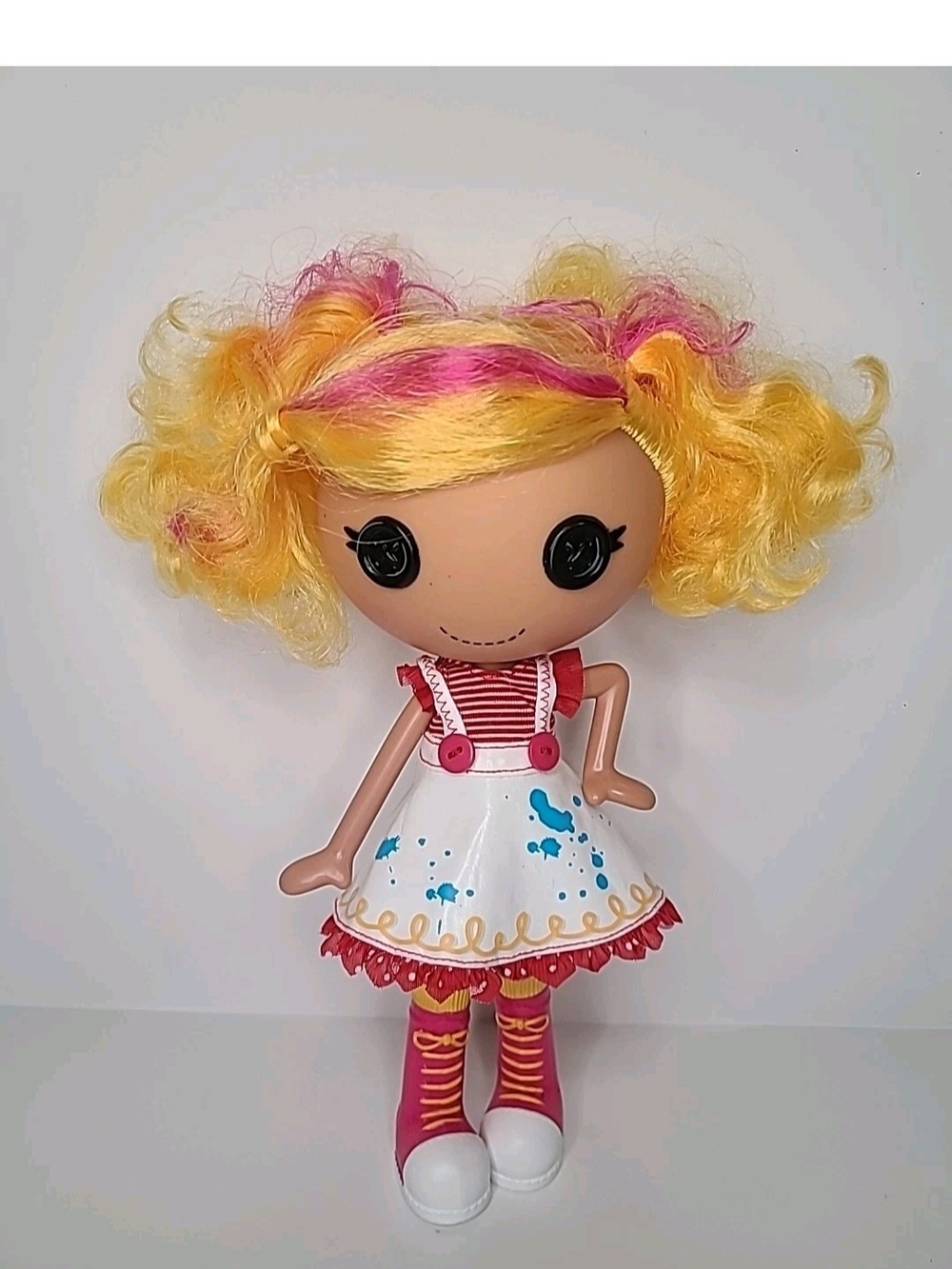 Lalaloopsy Spot Splatter Splash Brushable Hair Doll Netflix